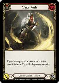 Vigor Rush (Red) [U-ARC197] (Arcane Rising Unlimited) Unlimited Rainbow Foil - POKÉ JEUX