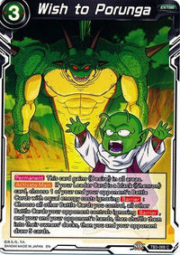 Wish to Porunga (TB3-068) [Clash of Fates] - POKÉ JEUX