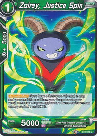 Zoiray, Justice Spin (BT9-048) [Universal Onslaught] - POKÉ JEUX