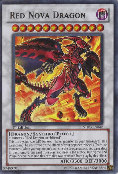 Red Nova Dragon [STBL-EN042] Ultra Rare - POKÉ JEUX