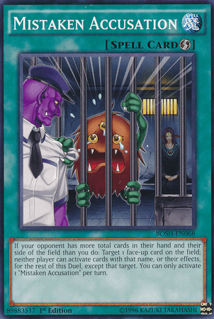 Mistaken Accusation [BOSH-EN068] Common - POKÉ JEUX