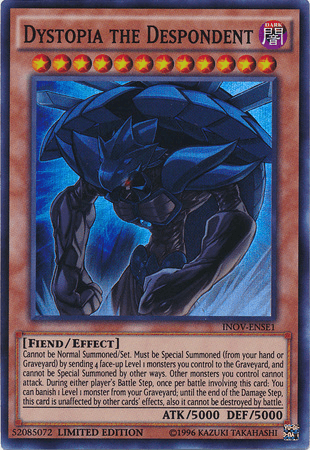Dystopia the Despondent [INOV-ENSE1] Super Rare - POKÉ JEUX