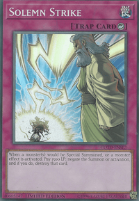 Solemn Strike [COTD-ENSE2] Super Rare - POKÉ JEUX