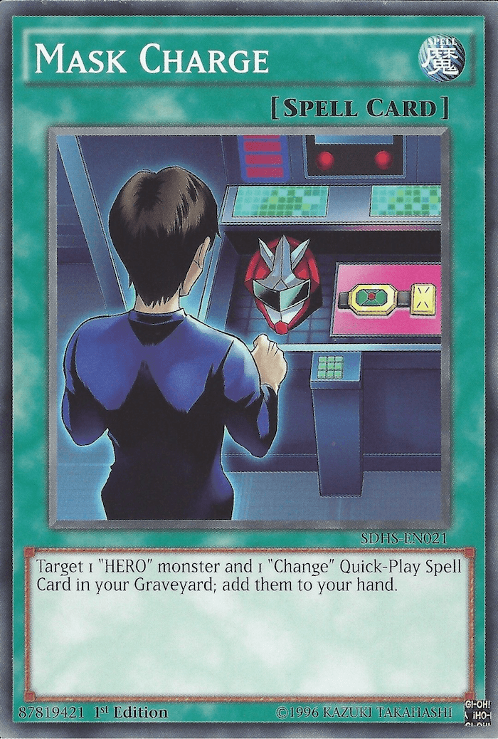 Mask Charge [SDHS-EN021] Common - POKÉ JEUX