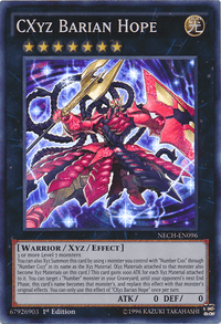 CXyz Barian Hope [NECH-EN096] Super Rare - POKÉ JEUX