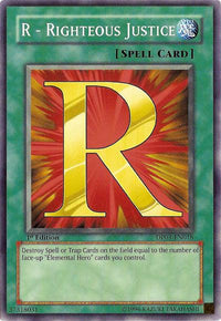 R - Righteous Justice [DP03-EN018] Common - POKÉ JEUX