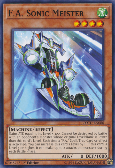 F.A. Sonic Meister [COTD-EN086] Common - POKÉ JEUX