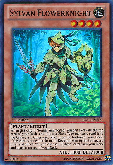 Sylvan Flowerknight [LVAL-EN018] Super Rare - POKÉ JEUX