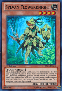 Sylvan Flowerknight [LVAL-EN018] Super Rare - POKÉ JEUX