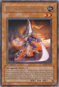 Mystic Swordsman LV2 [SOD-EN011] Rare - POKÉ JEUX