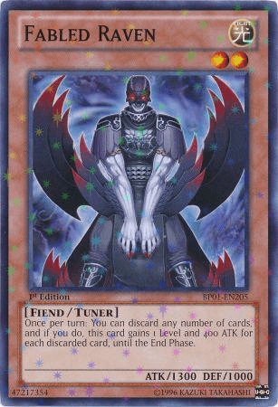 Fabled Raven [BP01-EN205] Starfoil Rare - POKÉ JEUX