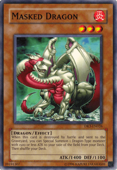 Masked Dragon [DR3-EN026] Common - POKÉ JEUX