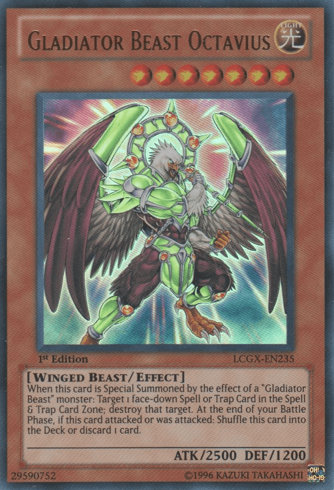 Gladiator Beast Octavius [LCGX-EN235] Ultra Rare - POKÉ JEUX