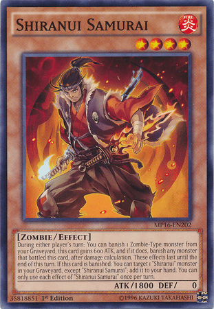 Shiranui Samurai [MP16-EN202] Common - POKÉ JEUX