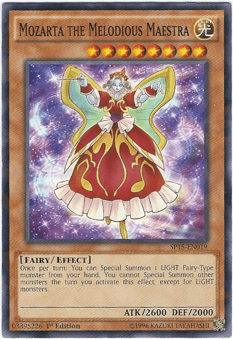 Mozarta the Melodious Maestra [SP15-EN019] Shatterfoil Rare - POKÉ JEUX