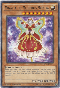 Mozarta the Melodious Maestra [SP15-EN019] Shatterfoil Rare - POKÉ JEUX