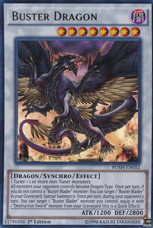 Buster Dragon [BOSH-EN052] Ultra Rare - POKÉ JEUX
