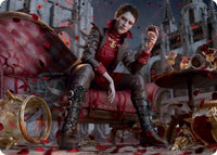 Anje, Maid of Dishonor Art Card [Innistrad: Crimson Vow Art Series]