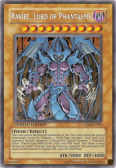 Raviel, Lord of Phantasms [CT03-EN003] Secret Rare - POKÉ JEUX