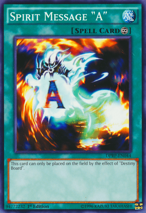 Spirit Message "A" [DPRP-EN044] Common - POKÉ JEUX