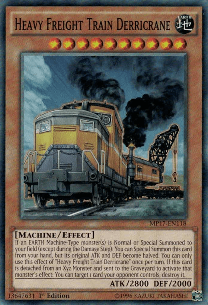 Heavy Freight Train Derricrane [MP17-EN118] Common - POKÉ JEUX