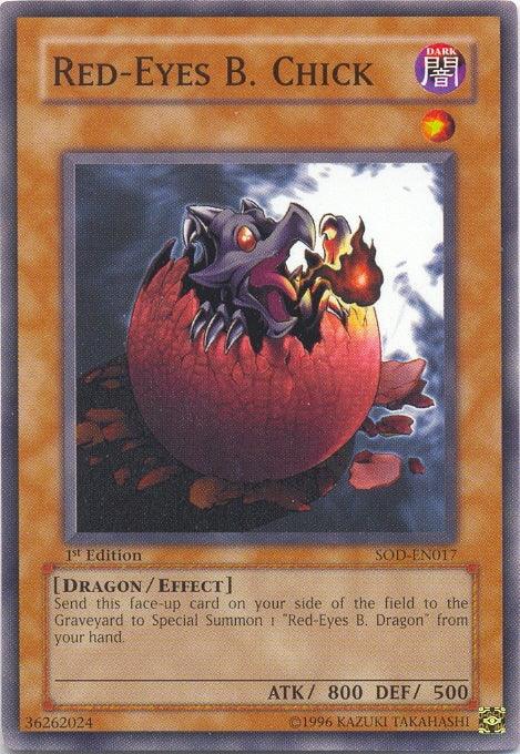 Red-Eyes B. Chick [SOD-EN017] Common - POKÉ JEUX