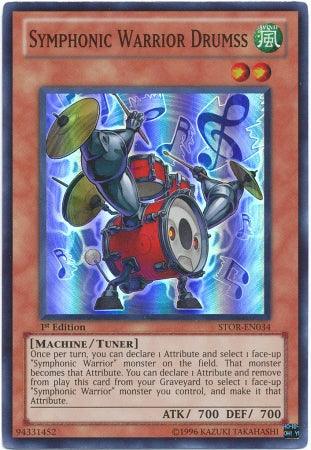 Symphonic Warrior Drumss [STOR-EN034] Super Rare - POKÉ JEUX