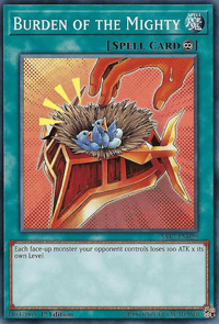 Burden of the Mighty [YS17-EN029] Common - POKÉ JEUX