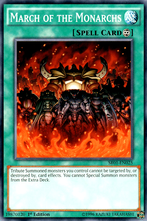 March of the Monarchs [SR01-EN025] Common - POKÉ JEUX