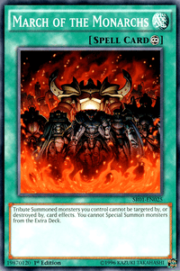 March of the Monarchs [SR01-EN025] Common - POKÉ JEUX