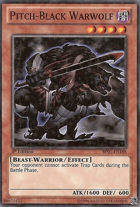 Pitch-Black Warwolf [BP01-EN188] Starfoil Rare - POKÉ JEUX