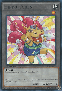 Hippo Token (Yellow) [YS16-ENT02] Common - POKÉ JEUX
