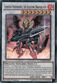 Ignister Prominence, the Blasting Dracoslayer [CORE-EN050] Ultra Rare - POKÉ JEUX