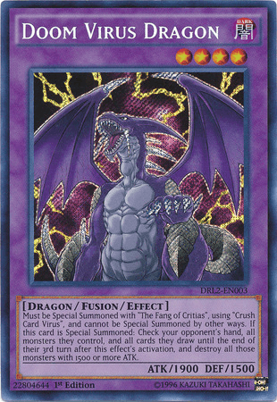 Doom Virus Dragon [DRL2-EN003] Secret Rare - POKÉ JEUX