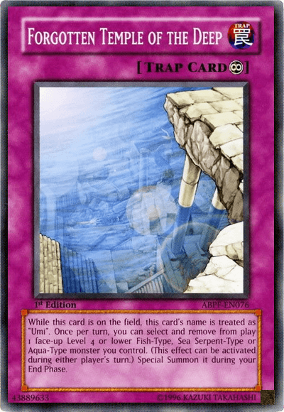 Forgotten Temple of the Deep [ABPF-EN076] Common - POKÉ JEUX