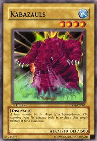 Kabazauls [SD09-EN002] Common - POKÉ JEUX