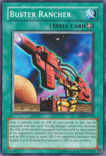 Buster Rancher [DR1-EN033] Common - POKÉ JEUX