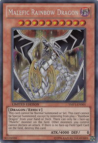 Malefic Rainbow Dragon [YMP1-EN005] Secret Rare - POKÉ JEUX