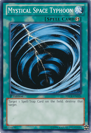 Mystical Space Typhoon [SDCR-EN026] Common - POKÉ JEUX