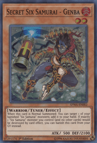 Secret Six Samurai - Genba [SPWA-EN002] Super Rare - POKÉ JEUX