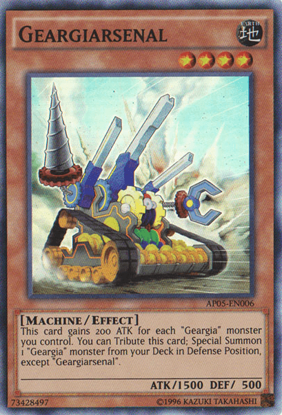 Geargiarsenal [AP05-EN006] Super Rare - POKÉ JEUX