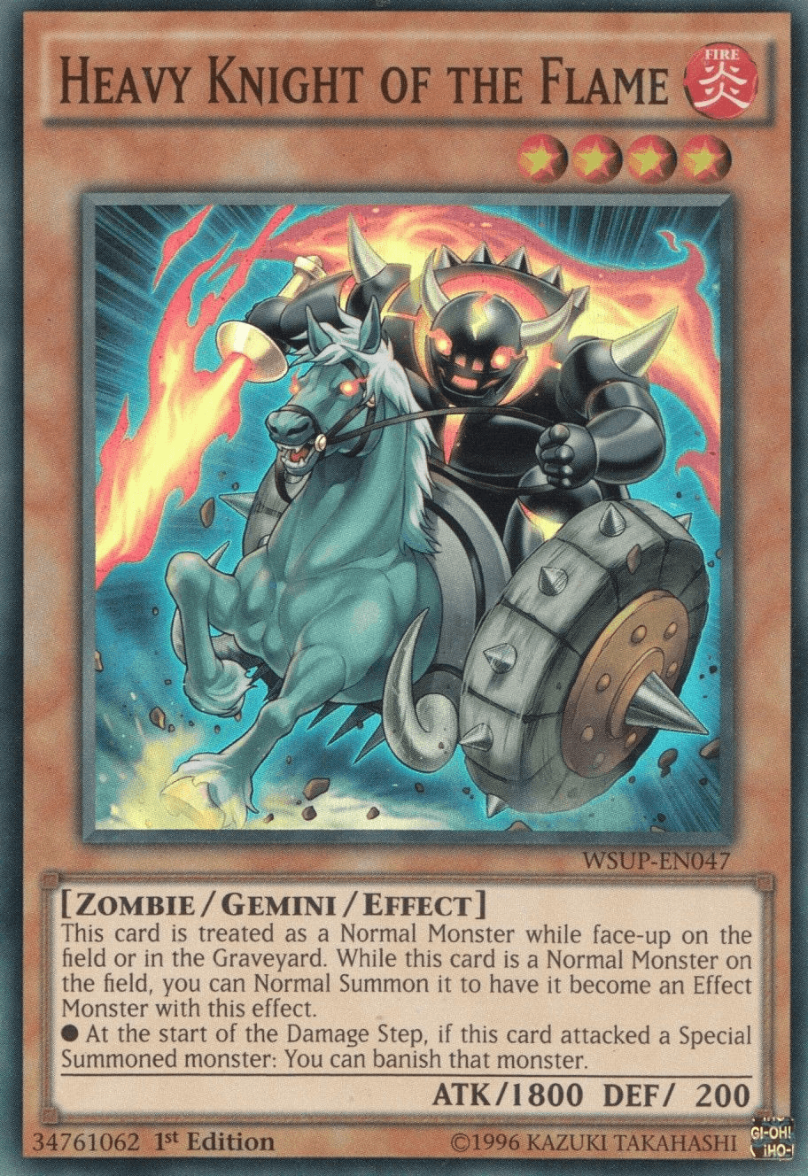 Heavy Knight of the Flame [WSUP-EN047] Super Rare - POKÉ JEUX
