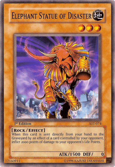 Elephant Statue of Disaster [AST-074] Common - POKÉ JEUX