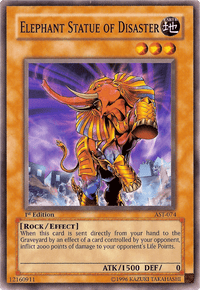 Elephant Statue of Disaster [AST-074] Common - POKÉ JEUX