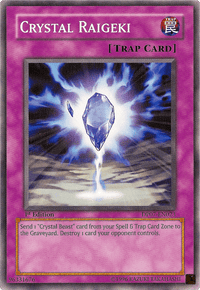 Crystal Raigeki [DP07-EN023] Common - POKÉ JEUX