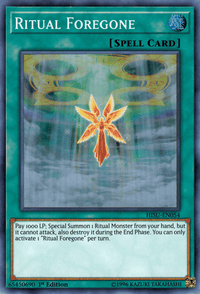 Ritual Foregone [HISU-EN054] Super Rare - POKÉ JEUX