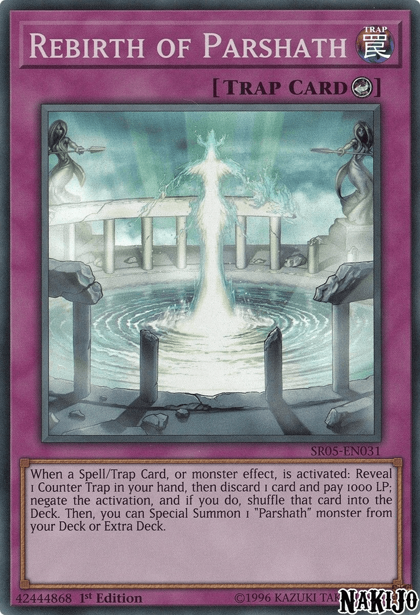 Rebirth of Parshath [SR05-EN031] Super Rare - POKÉ JEUX