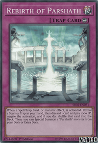 Rebirth of Parshath [SR05-EN031] Super Rare - POKÉ JEUX