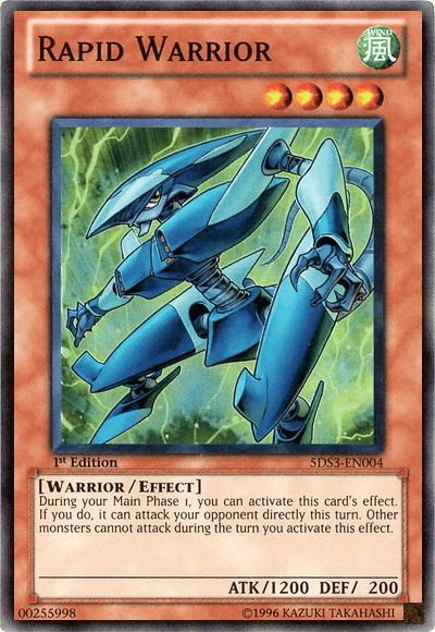 Rapid Warrior [5DS3-EN004] Super Rare - POKÉ JEUX