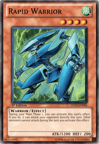 Rapid Warrior [5DS3-EN004] Super Rare - POKÉ JEUX